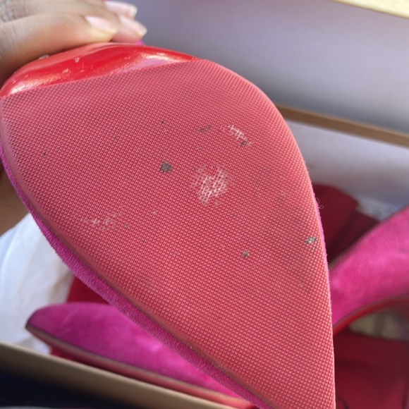 Pigalle size 40 color: Rosa Wore numerous times. Show protectors few flaws - Picture 6 of 6